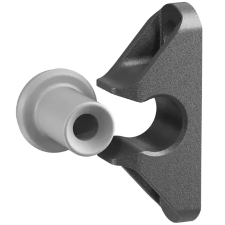 Button-Fix Type 2 Compact Push-On Fix, 90° Concealed Panel Fastener for 18mm Access Panels (Packs of 1 to 1000)