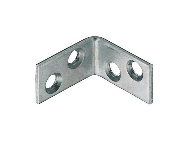 Corner L Braces Angle Brackets Zinc-Plated 25 x 25 x 15mm