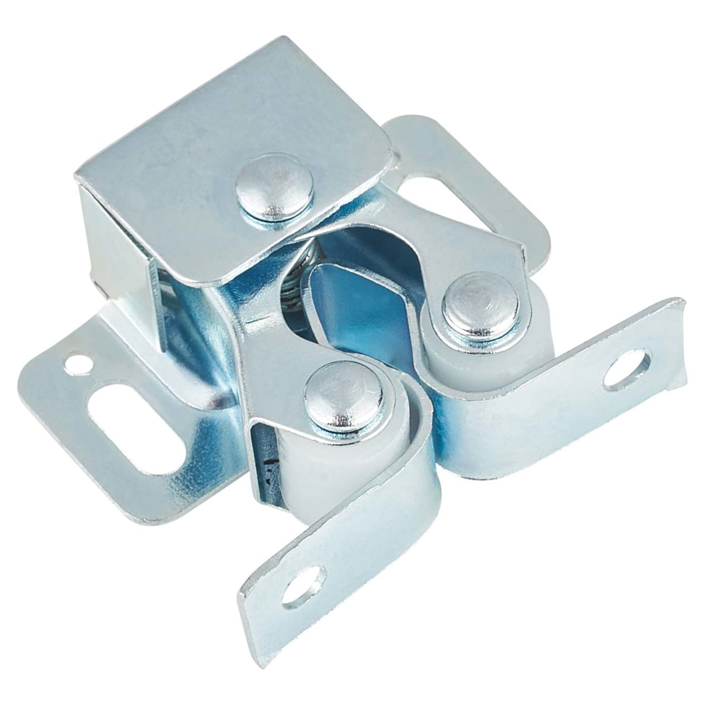 Double Roller Catch - 25mm - Nickel Plated