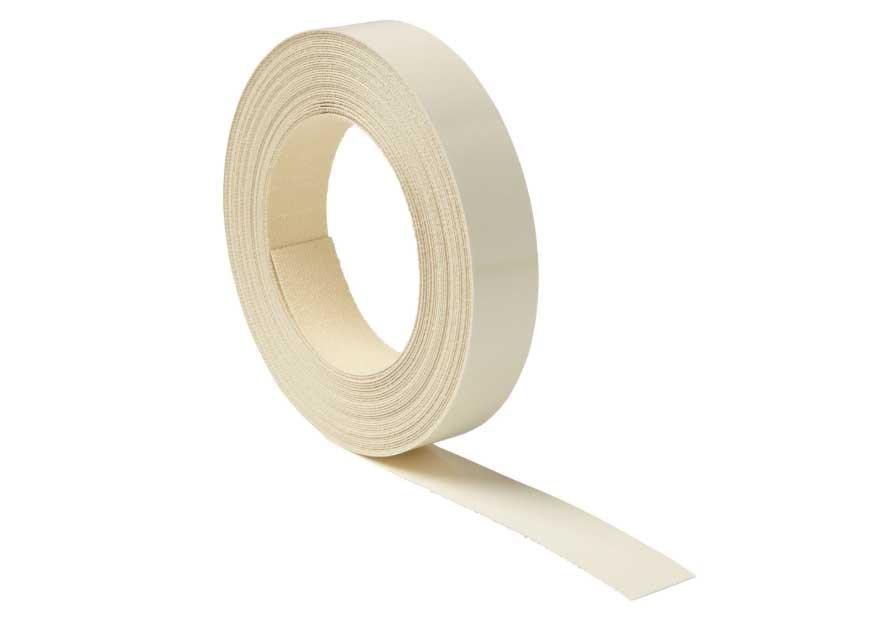 Melamine Tape for Edging Kitchen or Bathroom Cabinets, 10 Meter Roll Cream