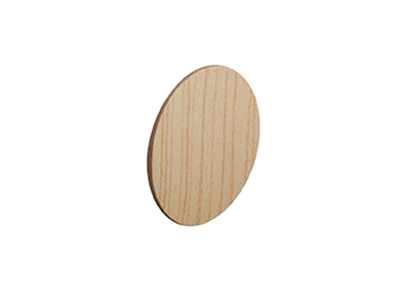 Self Adhesive Screw Cover Caps. Nail and Cam Covers 14mm - Pine (52)