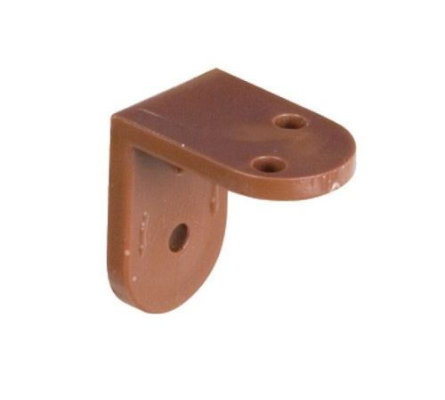 Brown Plastic Angle Bracket HEAVY DUTY 25x24x16mm Screw Fixing