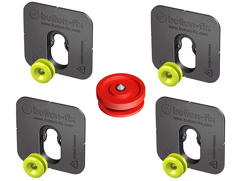 Button Fix - Type 1 - Bonded & Button (Pack of 4)