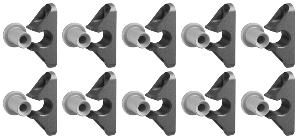 Button Fix Type 2 Compact Push On Bracket Push & Click 90° Concealed Panel Fastener