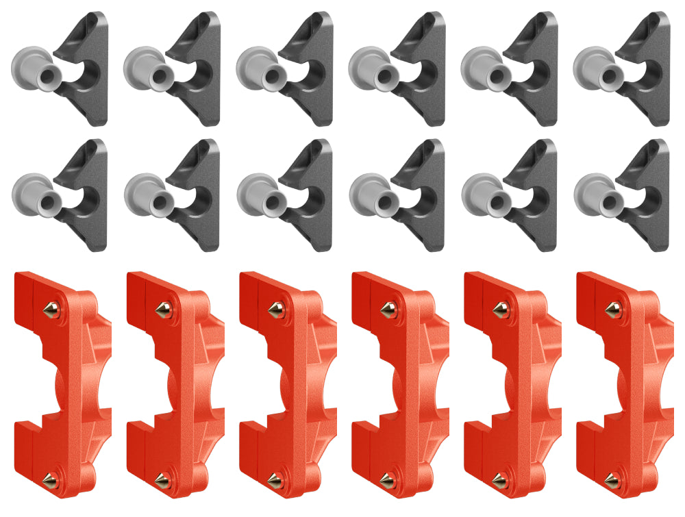 Button Fix Type 2 Compact Push On Bracket Push & Click 90° Concealed Panel Fastener