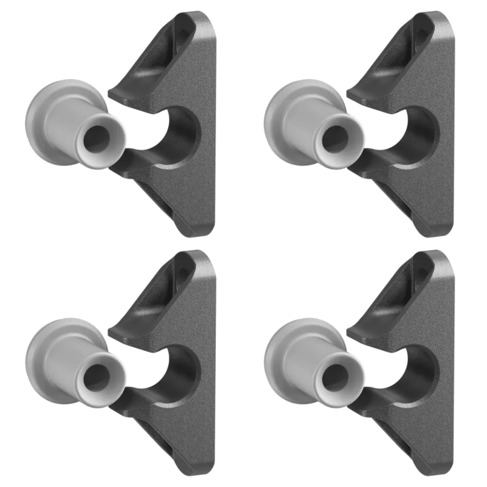 Button Fix Type 2 Compact Push On Bracket Push & Click 90° Concealed Panel Fastener