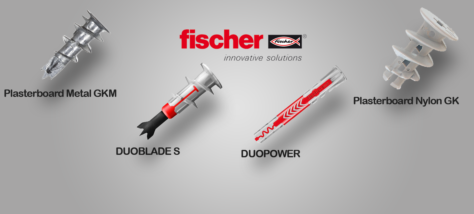 Fischer Duopower Wall Plugs 8mm x 40mm 100 Pack - Screwfix
