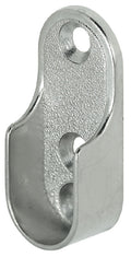 Hafele Oval Wardrobe Rail End Support, 3 Hole, for 15mm Oval Rails