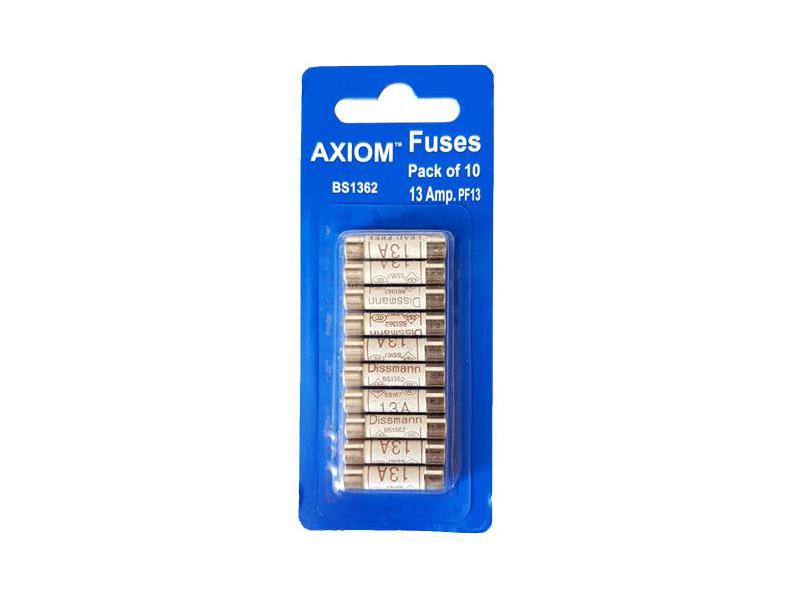 13A 240V BS 1362 domestic mains plug cartridge fuses
