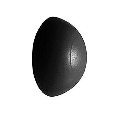 Door Stop Bumpers Rubber Wall Mounted Guard Self Adhesive 32mm - Black