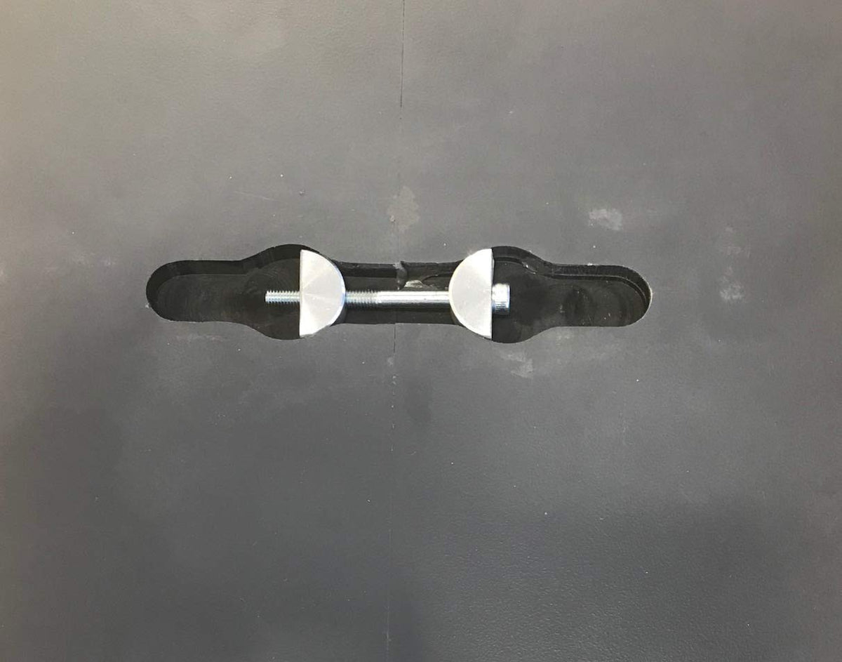 Unika slimline toggle bolt for joining 12mm compact laminate kitchen worktops – image 2