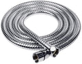 Aumix 1.5m stainless steel anti-kink double lock replacement shower hose with chrome finish