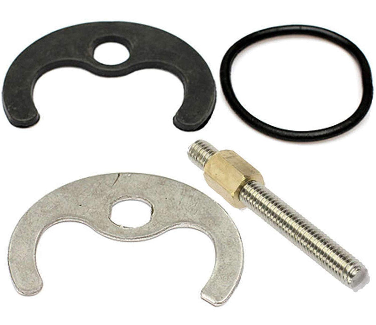 Aumix monobloc basin mixer tap fixing kit with 1-hole mounting bracket