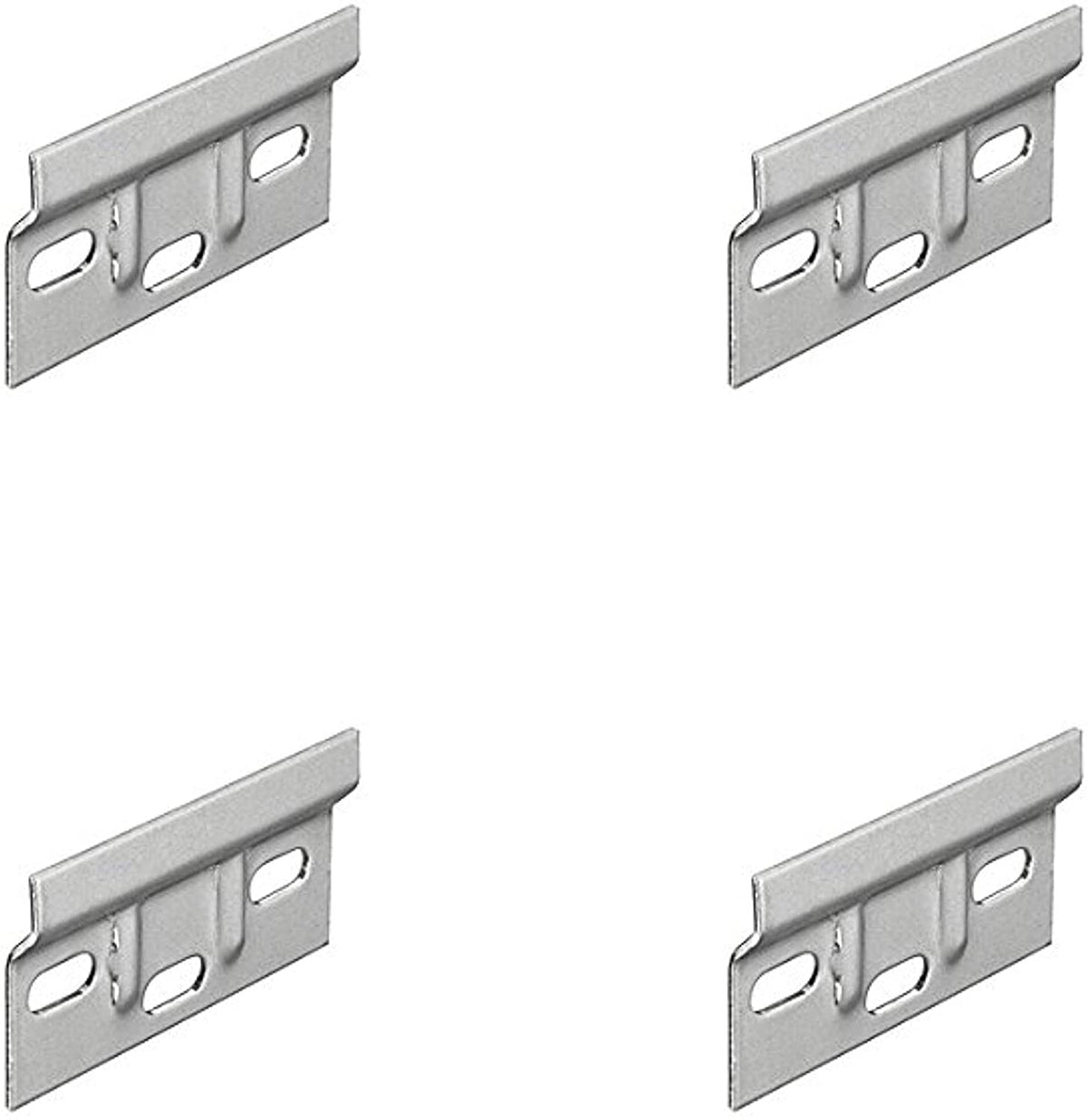 63mm galvanised steel wall plate for kitchen cabinet hangers – image 3