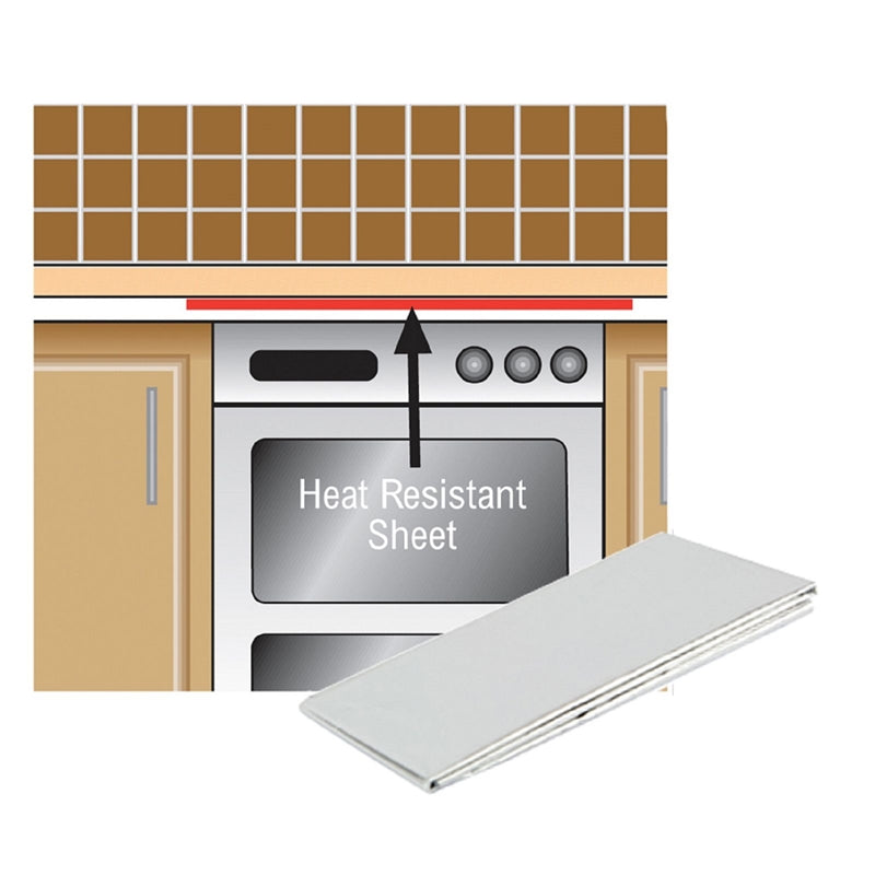 Unika Silver Worktop Protection Sheet 1m x 600mm