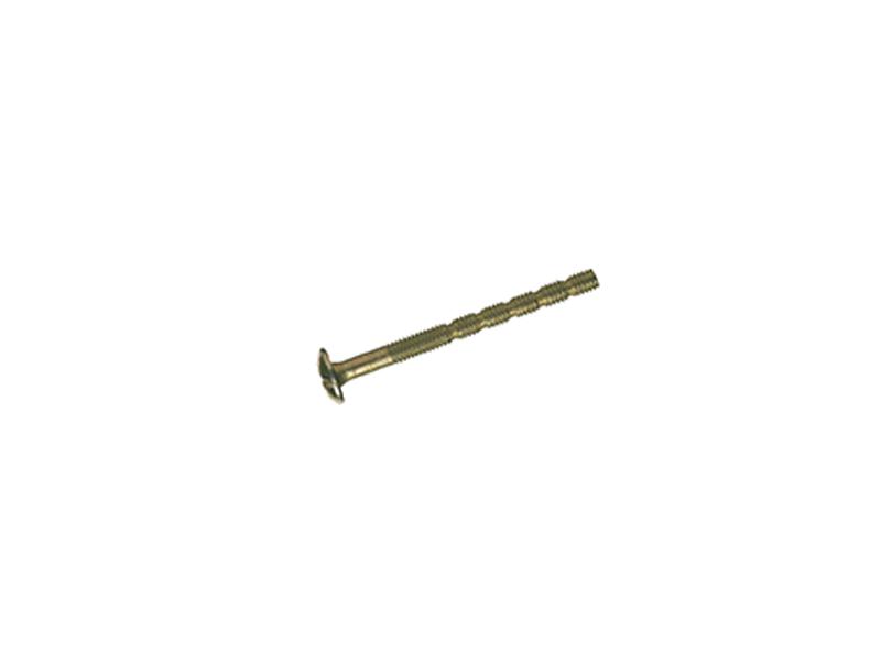 M4 snap-off handle screw with flat combi-cross head and segmented breakaway shank