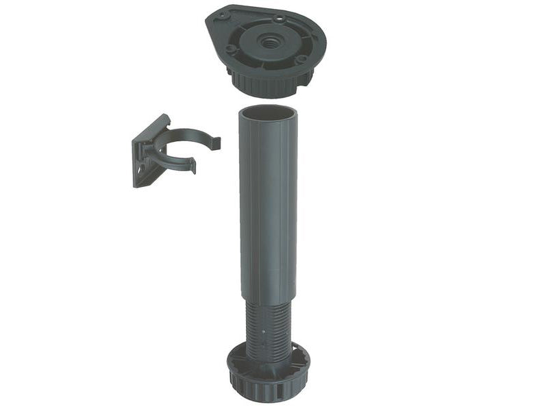 Plinth Foot Set, for 150 to 180mm Plinth Heights, Screw Fixing (Set)