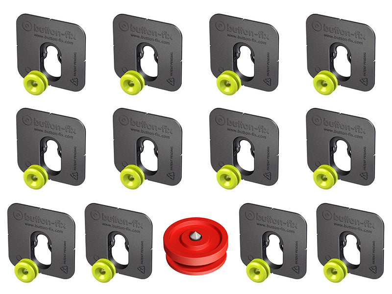 Button Fix - Type 1 - Bonded & Button (Pack of 12)