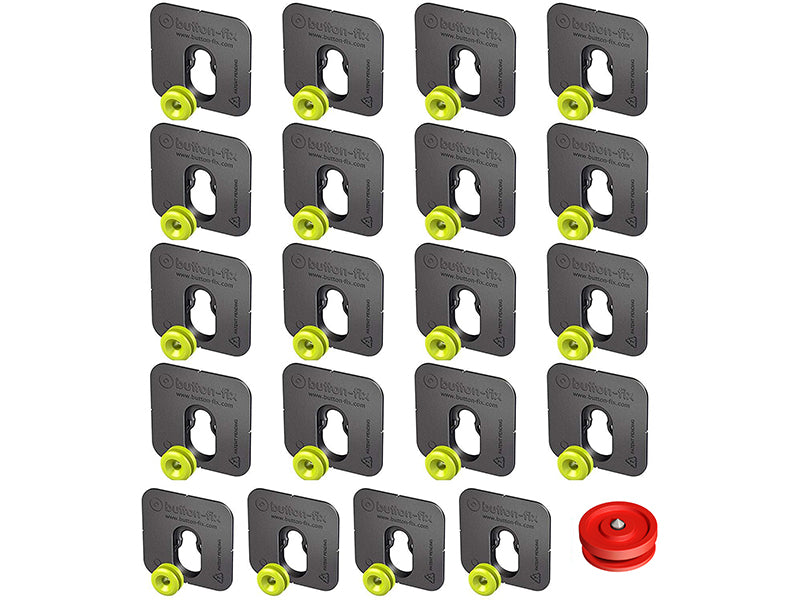 Button Fix - Type 1 - Bonded & Button (Pack of 20)