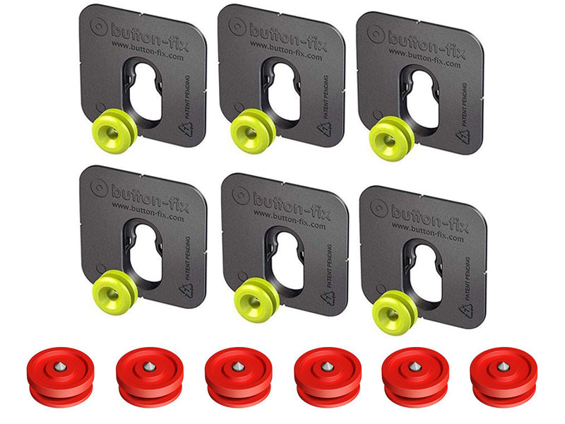 Button Fix - Type 1 - Bonded & Button (Pack of 6+6)