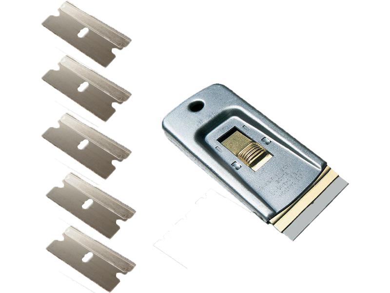 Safety Window Scraper with 5 Blades | Fixing King – Fixing King