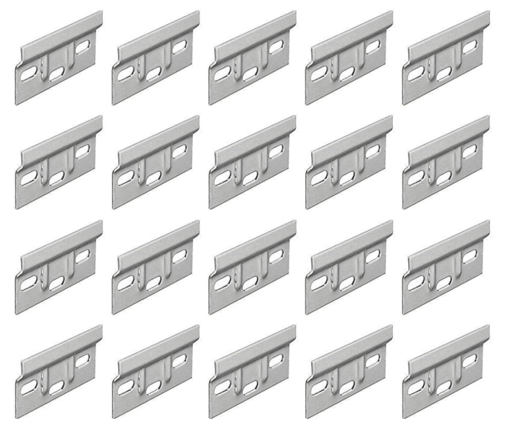 63mm galvanised steel wall plate for kitchen cabinet hangers – image 6