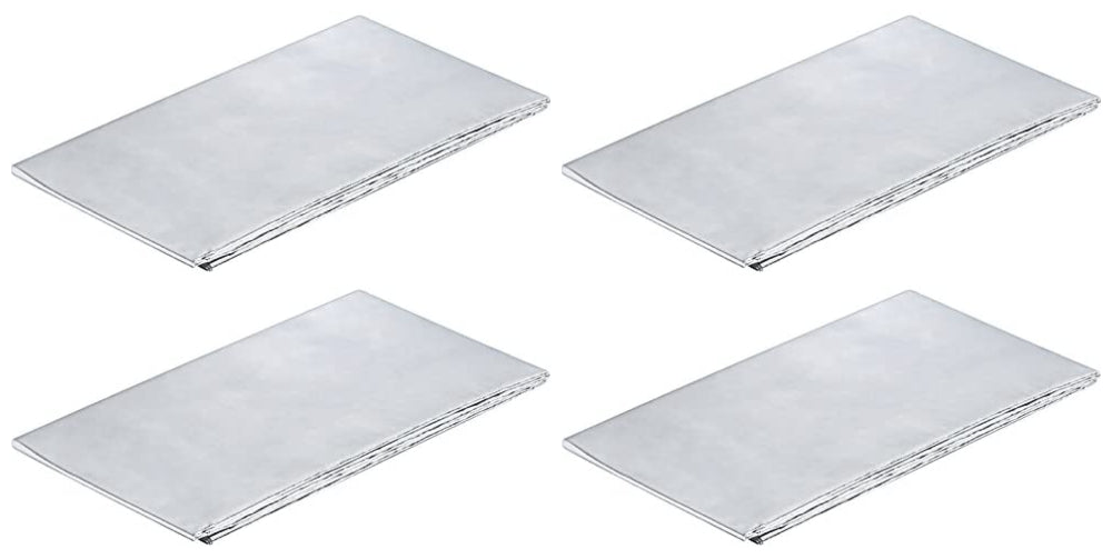 Aluminium Foil Sheet Self Adhesive Reflective Heat Worktops Protectors 1000x60mm